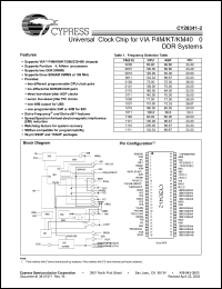Click here to download CY28341-2 Datasheet