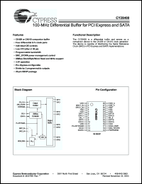 Click here to download CY28400 Datasheet