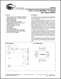 Click here to download CY29352AIT Datasheet