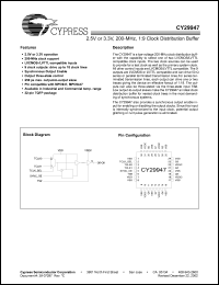 Click here to download CY29947AI Datasheet