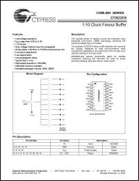 Click here to download CY2CC810SCT Datasheet