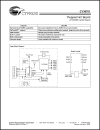 Click here to download CY30701 Datasheet