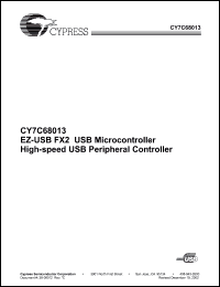 Click here to download CY7C68013 Datasheet