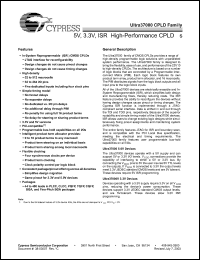 Click here to download CY37256VP256-66BBC Datasheet