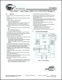 Click here to download CY4617 Datasheet