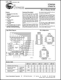 Click here to download CY6117A-55LMB Datasheet