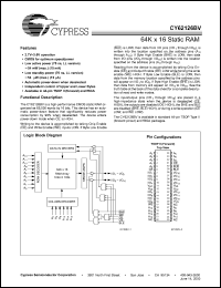 Click here to download CY62126BVLL-70ZI Datasheet