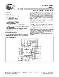 Click here to download CY62148CV33 Datasheet
