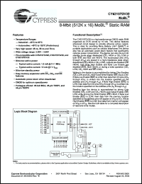 Click here to download CY62157DV30LL-70ZSI Datasheet