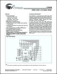 Click here to download CY62256LL-55ZI Datasheet