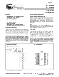 Click here to download CY7B9920-2SC Datasheet