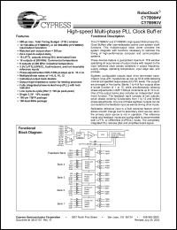 Click here to download CY7B994V-2BBI Datasheet