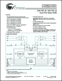 Click here to download CY7C007A-20AC Datasheet
