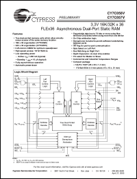 Click here to download CY7C056V Datasheet