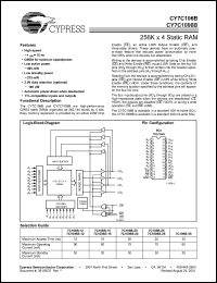 Click here to download CY7C106B Datasheet