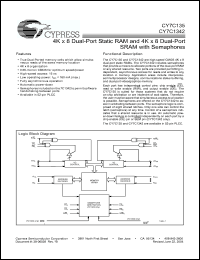 Click here to download CY7C1342-35JC Datasheet