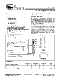 Click here to download CY7C235A-40LMB Datasheet