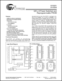 Click here to download CY7C274-45JC Datasheet