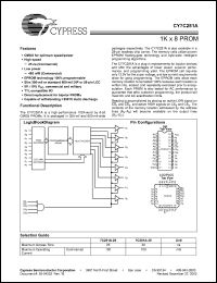 Click here to download CY7C281 Datasheet