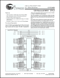 Click here to download CY7C342B Datasheet