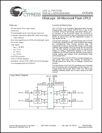 Click here to download CY7C372I Datasheet