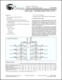 Click here to download CY7C375I-66AC Datasheet