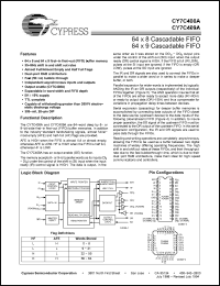 Click here to download CY7C408A-409A Datasheet