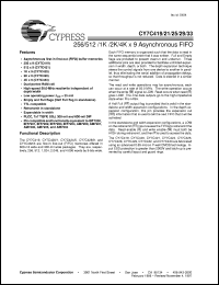 Click here to download CY7C433-25JI Datasheet