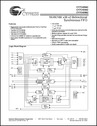 Click here to download CY7C43662 Datasheet