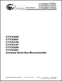 Click here to download CY7C63200 Datasheet