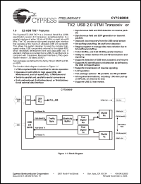 Click here to download CY7C68000 Datasheet