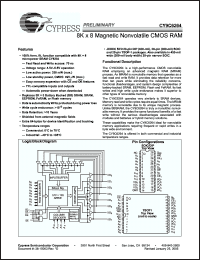 Click here to download CY9C6264-70SNC Datasheet