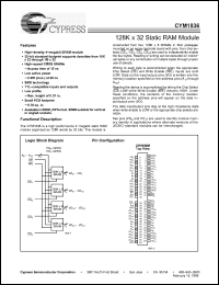 Click here to download CYM1836PY-30C Datasheet