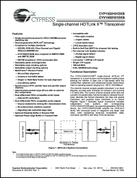 Click here to download CYP15G0101 Datasheet