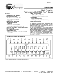 Click here to download PAL20V8 Datasheet