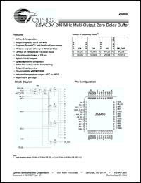 Click here to download Z9960 Datasheet