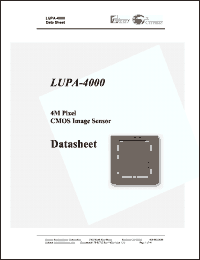 Click here to download LUPA-4000 Datasheet
