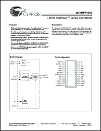 Click here to download W134SSQCT Datasheet
