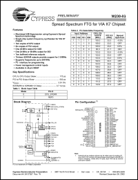 Click here to download W230-03 Datasheet
