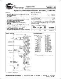 Click here to download W48S101-04 Datasheet