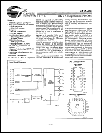 Click here to download CY7C265-60PC Datasheet