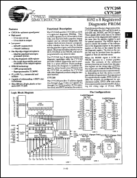 Click here to download CY7C268-40WC Datasheet