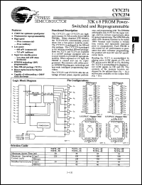 Click here to download CY7C271-55TMB Datasheet