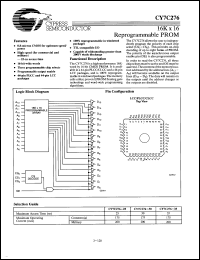 Click here to download CY7C276-30HC Datasheet