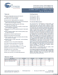 Click here to download CY7C1511JV18-300BZXI Datasheet