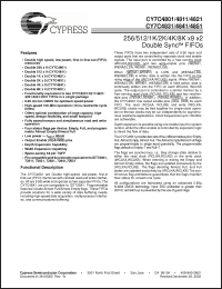 Click here to download CY7C4851 Datasheet