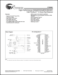 Click here to download CY28381OC Datasheet