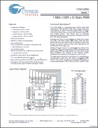 Click here to download CY62128BNLL-55SXC Datasheet