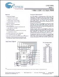 Click here to download CY62128BNLL-55SXI Datasheet