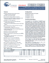 Click here to download CY7C2563KV18-550BZXI Datasheet